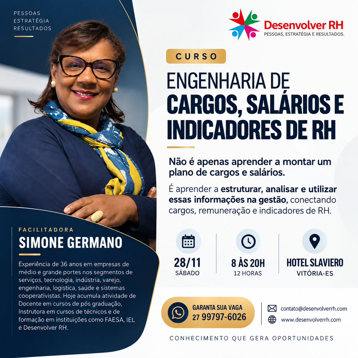 Engenharia de Cargos, Salários e Indicadores de RH