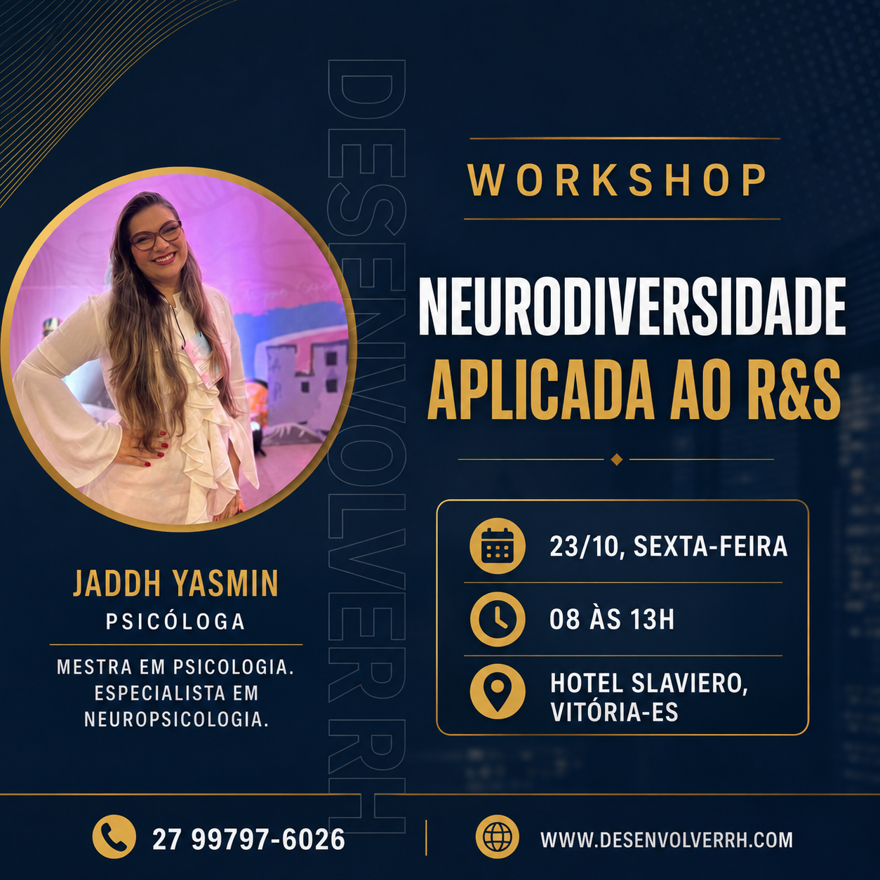 Workshop: Neurodiversidade aplicada ao R&S