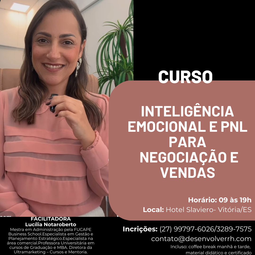 Inteligência Emocional e PNL para  Negociação e Vendas