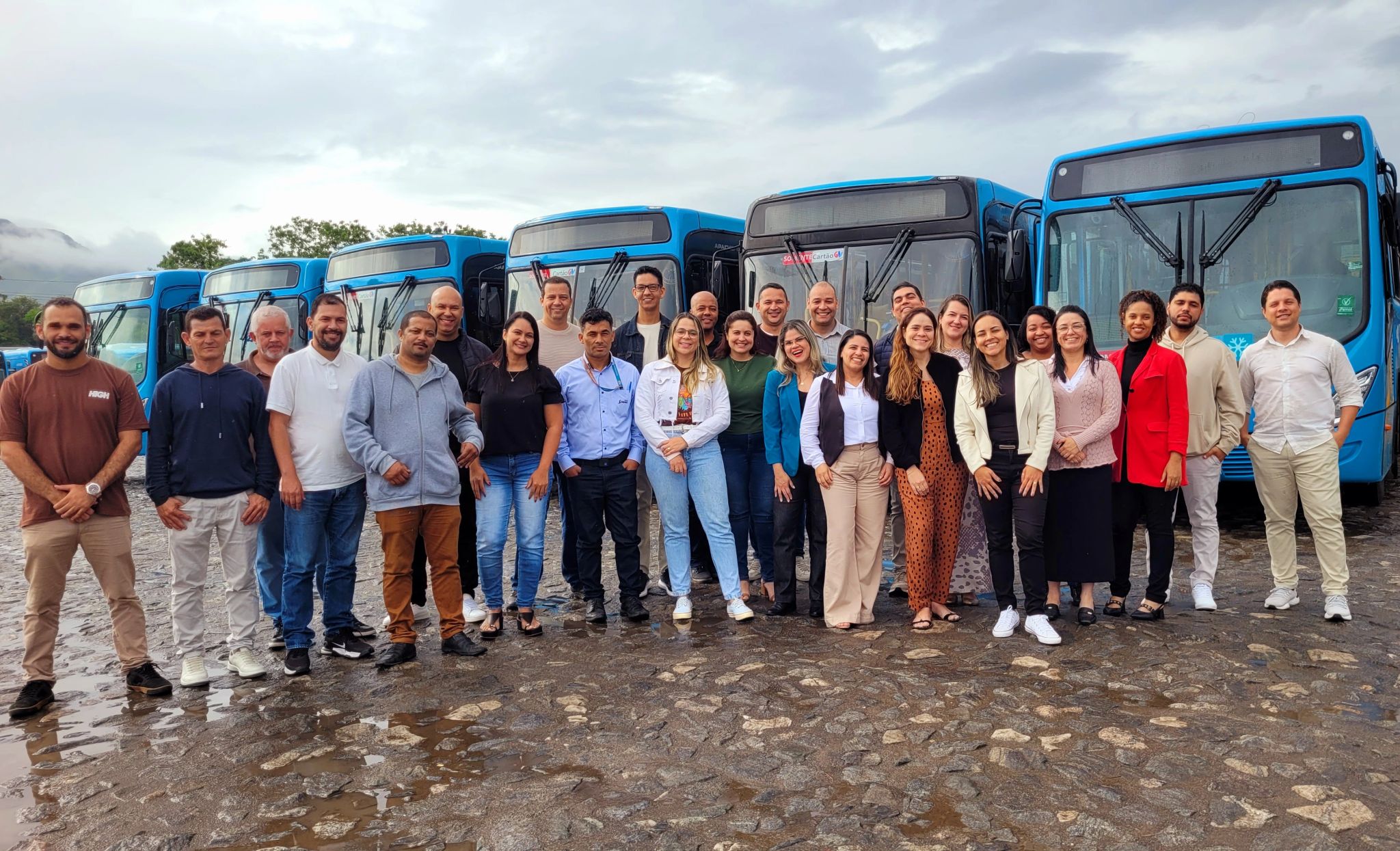 Dia de PDL com o time da Expresso Santa Paula e Viação Serrana.