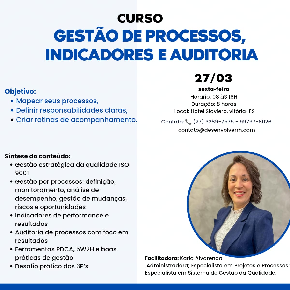 Gestão Eficiente – Dominando Processos, Indicadores e Auditorias