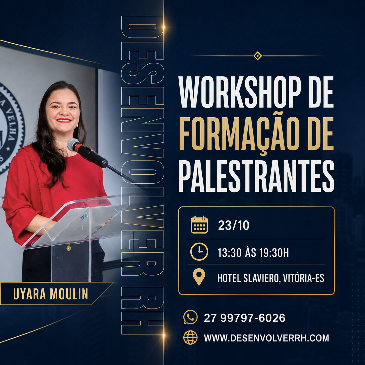 Workshop de Formação de Palestrantes