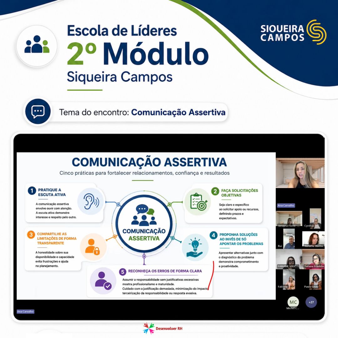 Escola de Líderes- Siqueira Campos